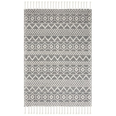 SAFAVIEH Natura Maralyn Southwestern Area Rug, Ivory/Black, 8' x 10'