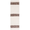 thumbnail image 1 of SAFAVIEH Natura Margaret Striped Runner Rug, Ivory/Brown, 2'3" x 8', 1 of 8