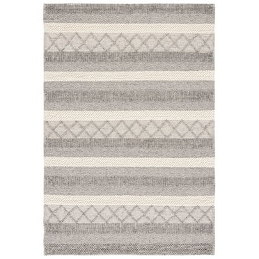 SAFAVIEH Natura Mariama Geometric Area Rug, Gray/Beige, 2'4" x 3'11"
