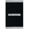 thumbnail image 1 of SAFAVIEH Natura Marina Striped Wool Area Rug, Black/Ivory, 4' x 6', 1 of 8
