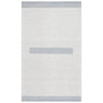 thumbnail image 1 of SAFAVIEH Natura Marina Striped Wool Area Rug, Ivory/Light Blue, 8' x 10', 1 of 8
