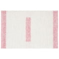 thumbnail image 1 of SAFAVIEH Natura Marina Striped Wool Area Rug, Ivory/Pink, 3' x 5', 1 of 8