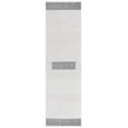 thumbnail image 1 of SAFAVIEH Natura Marina Striped Wool Runner Rug, Ivory/Dark Grey, 2'3" x 8', 1 of 8