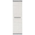thumbnail image 1 of SAFAVIEH Natura Marina Striped Wool Runner Rug, Ivory/Grey, 2'3" x 8', 1 of 8