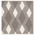 thumbnail image 1 of SAFAVIEH Natura Medici Diamond Area Rug, Ivory/Beige, 6' x 6' Square, 1 of 9