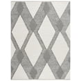 thumbnail image 1 of SAFAVIEH Natura Medici Diamond Area Rug, Ivory/Grey, 8' x 10', 1 of 9