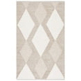 thumbnail image 1 of SAFAVIEH Natura Medici Diamond Area Rug, Natural/Ivory, 4' x 6', 1 of 9