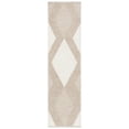 thumbnail image 1 of SAFAVIEH Natura Medici Diamond Runner Rug, Natural/Ivory, 2'3" x 8', 1 of 8