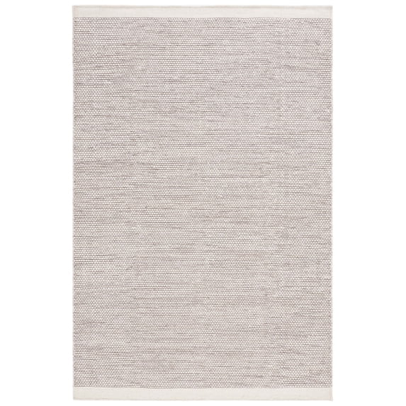 SAFAVIEH Natura Mellony Solid Area Rug, Brown/Ivory, 5' x 8'