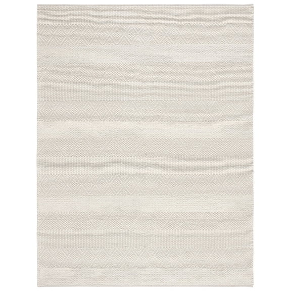 SAFAVIEH Natura Mervyn Southwestern Wool Area Rug, Ivory, 8' x 10'
