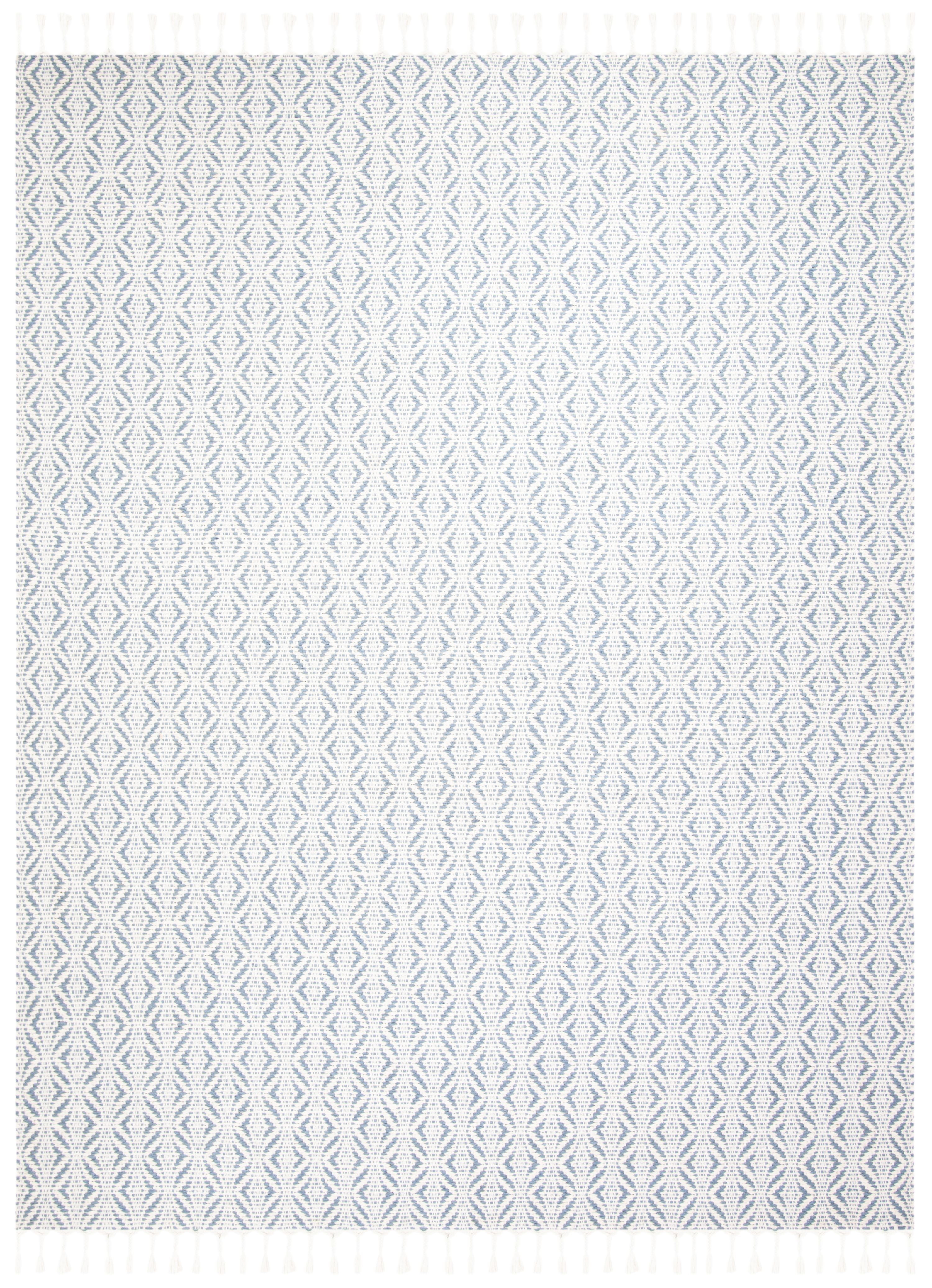 SAFAVIEH Natura Mesa Geometric Striped Area Rug, Grey, 9' x 12'