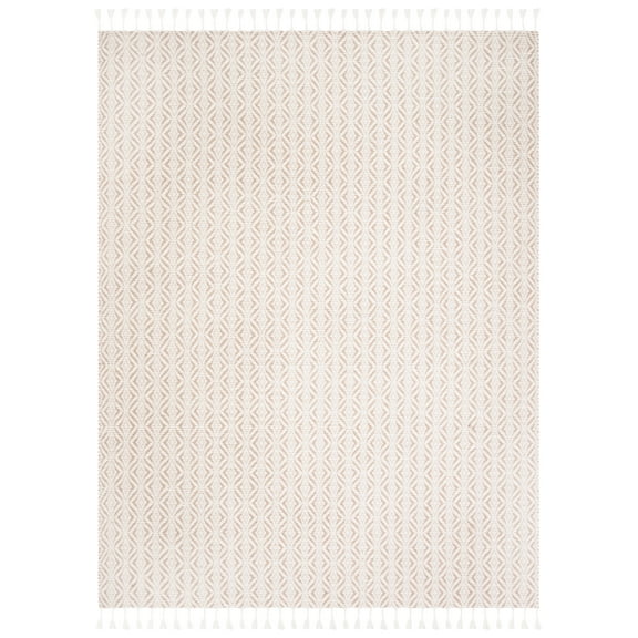 SAFAVIEH Natura Mesa Striped Area Rug, Beige, 8' x 10'