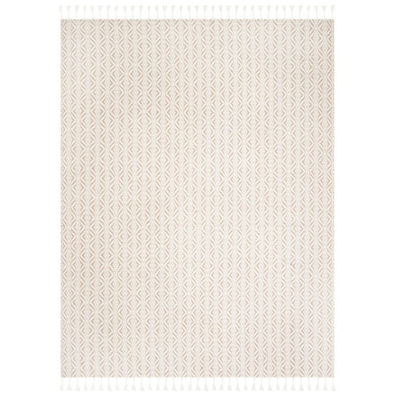 SAFAVIEH Natura Mesa Striped Area Rug, Beige, 8' x 10'