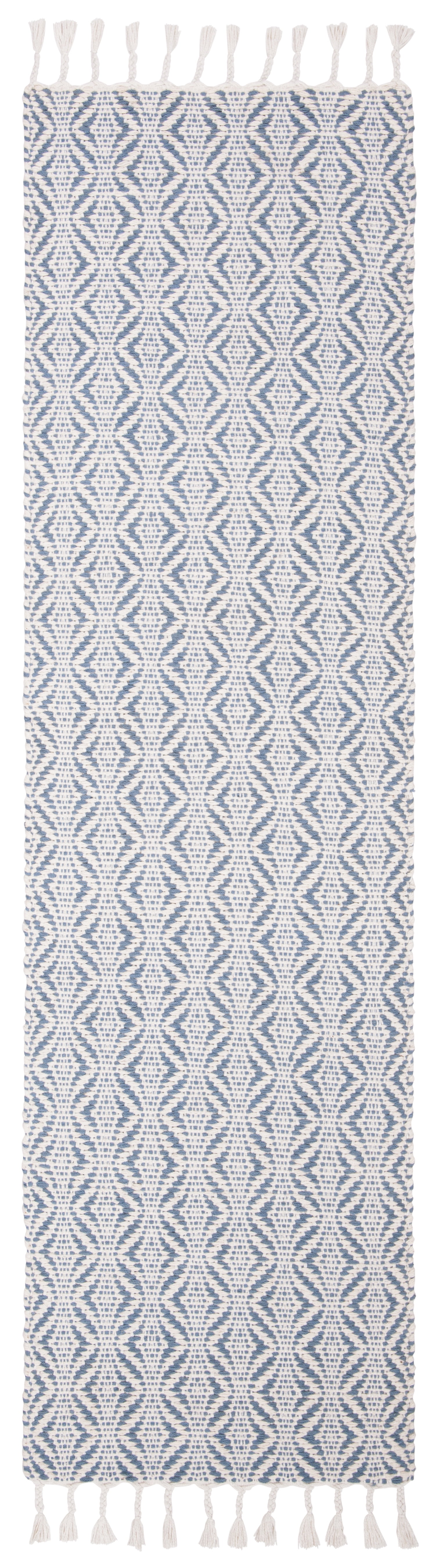 SAFAVIEH Natura Mesa Striped Runner Rug, Grey, 2'3" x 8'