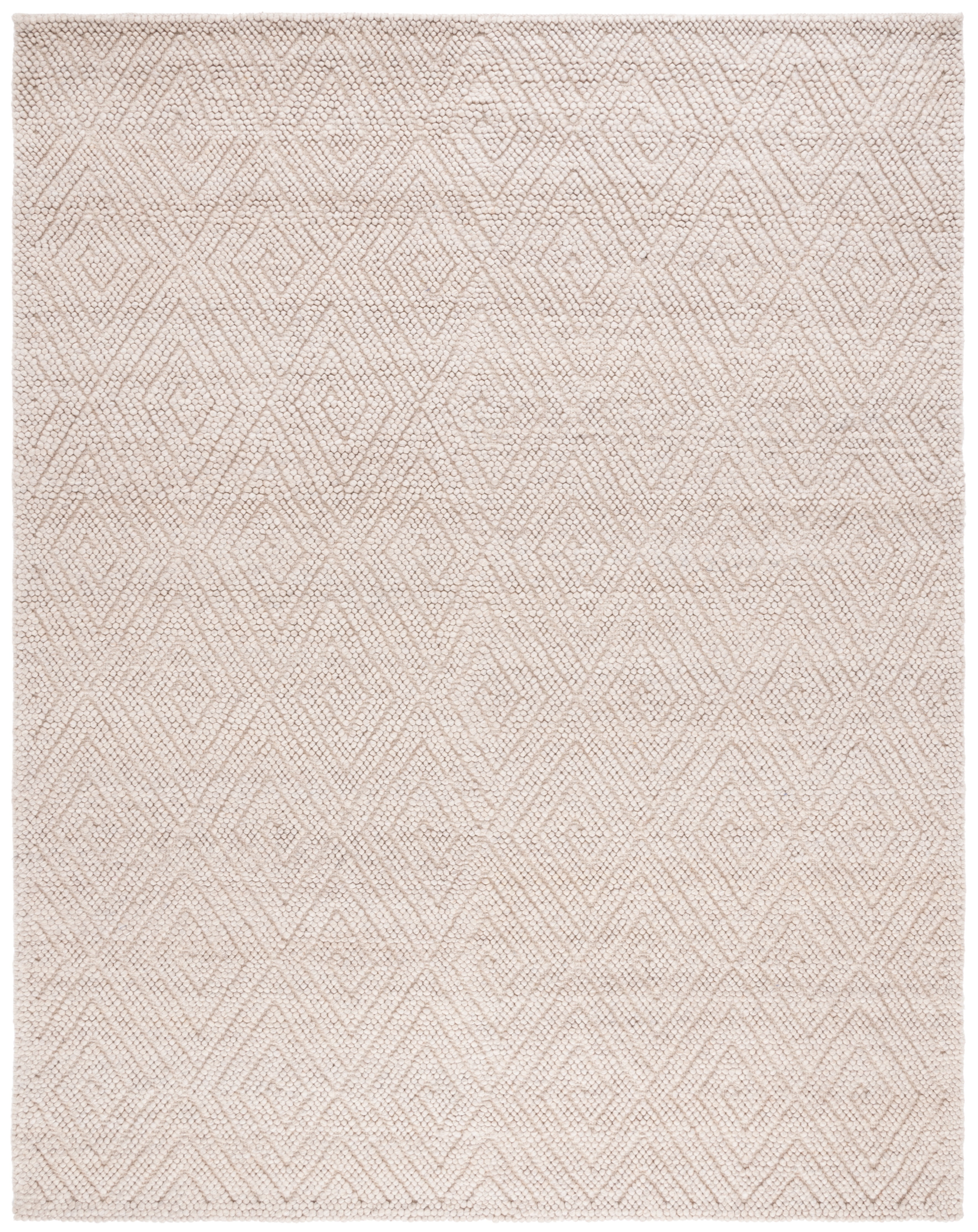 SAFAVIEH Natura Mitchell Diamond Area Rug, Beige, 8' x 10'