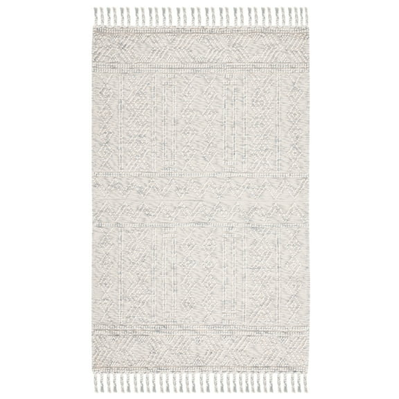 SAFAVIEH Natura NAT185F Handmade Grey / Ivory Rug