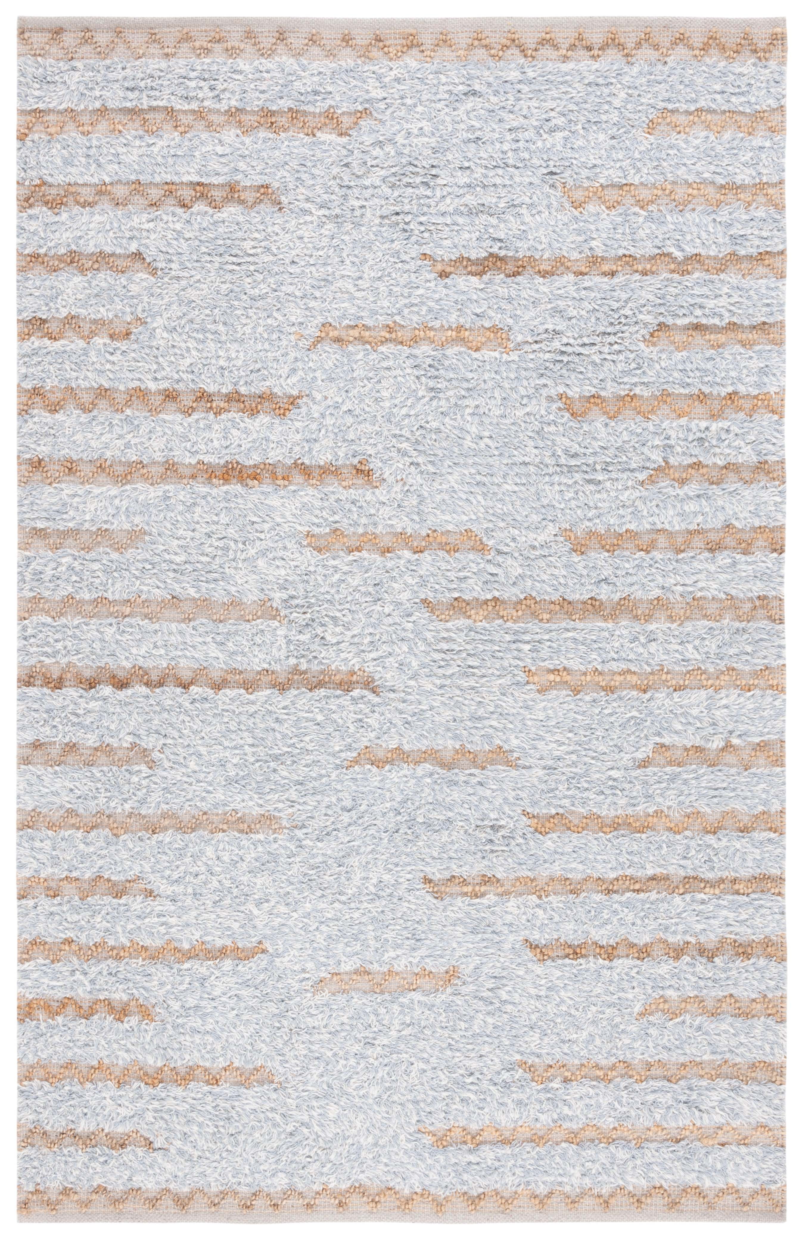 SAFAVIEH Natura Natasa Abstract Area Rug, Grey/Natural, 3' x 5'