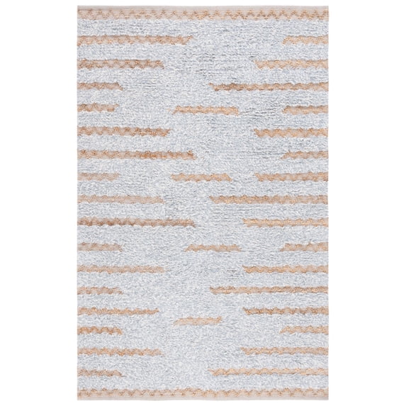 SAFAVIEH Natura Natasa Abstract Area Rug, Grey/Natural, 3' x 5'