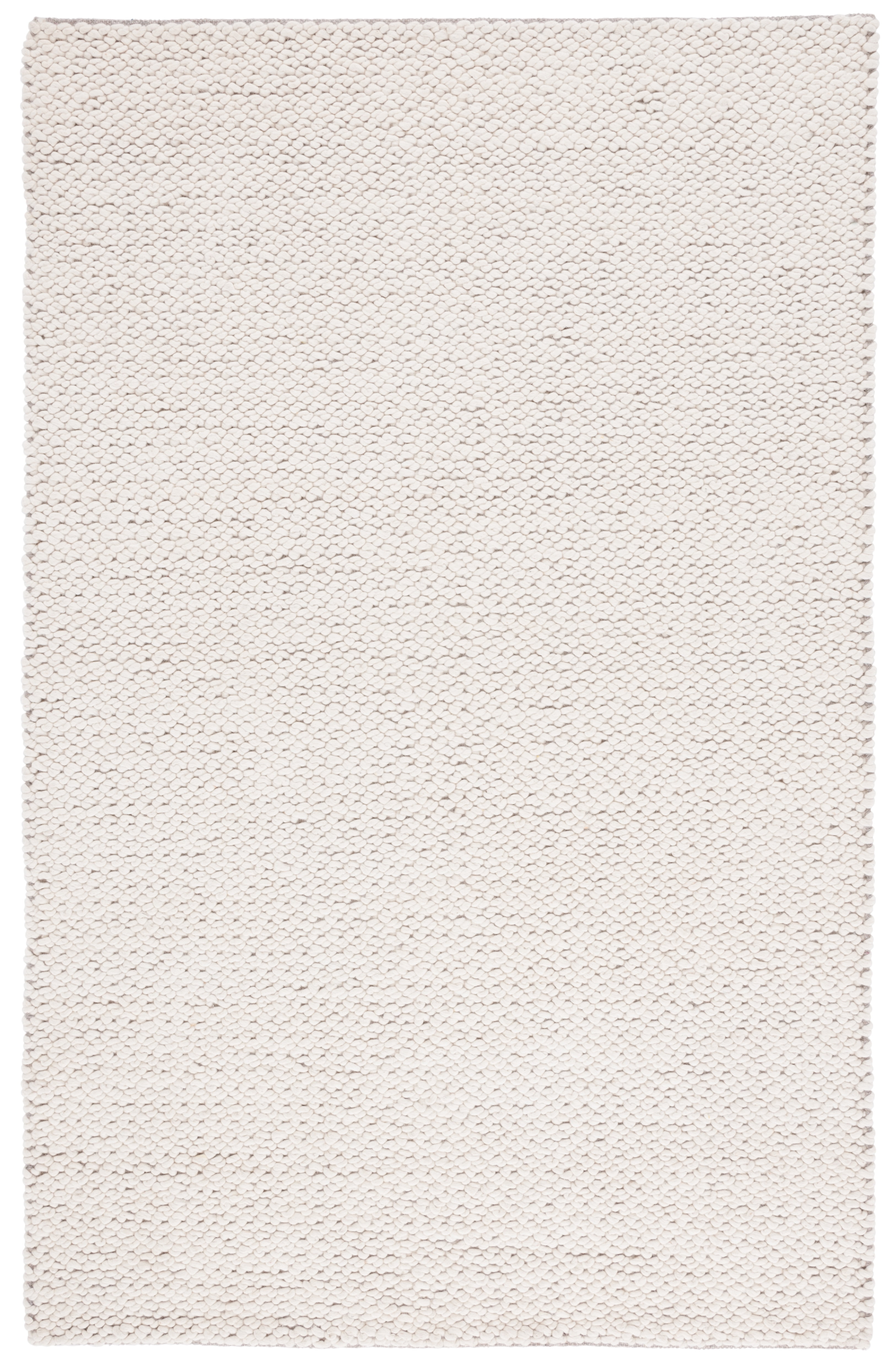 SAFAVIEH Natura Nita Solid Area Rug, Ivory, 5' x 8'