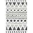 thumbnail image 1 of SAFAVIEH Natura Noirin Geometric Wool Area Rug, Ivory/Black, 8' x 10', 1 of 7