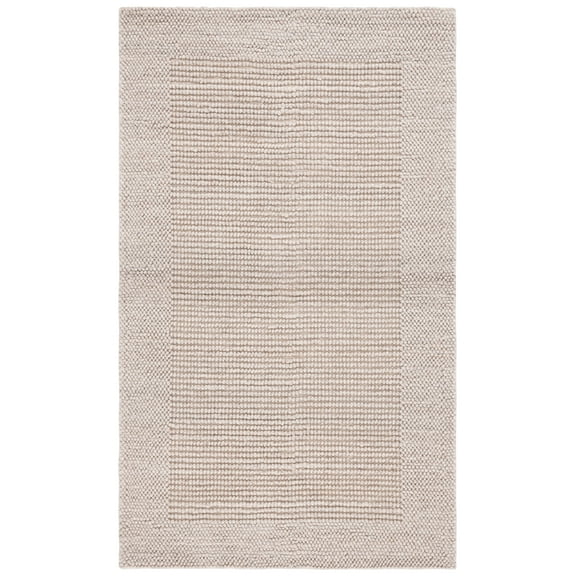 SAFAVIEH Natura Novilla Bordered Area Rug, Beige, 2' x 3'