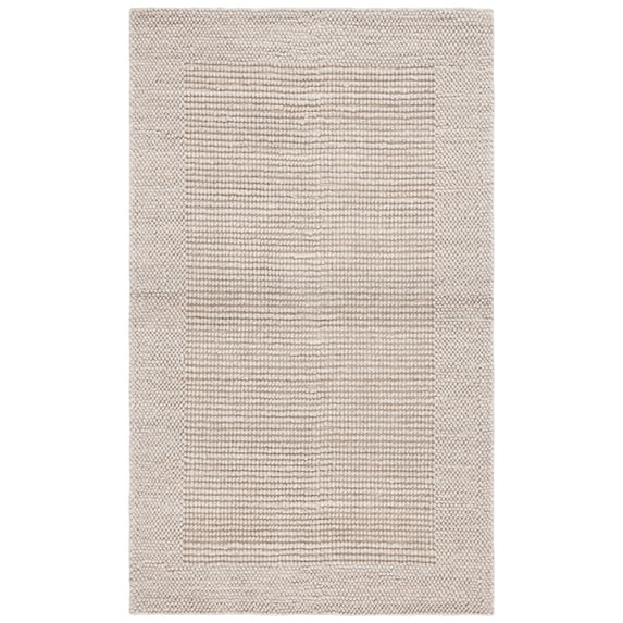 SAFAVIEH Natura Novilla Bordered Area Rug, Beige, 5' x 8'