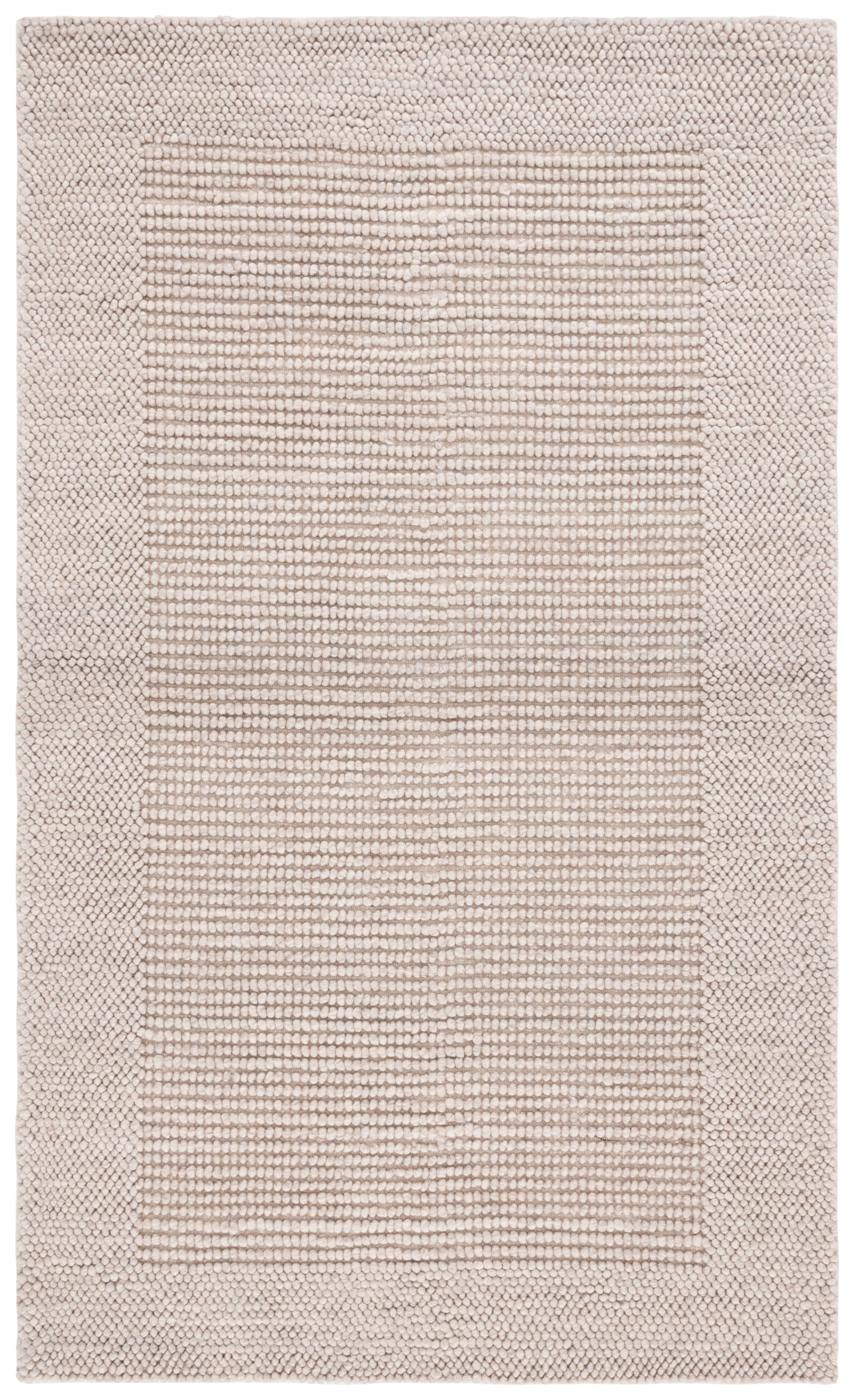 SAFAVIEH Natura Novilla Bordered Area Rug, Beige, 9' x 12'