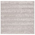 thumbnail image 1 of SAFAVIEH Natura Oralee Geometric Cotton Area Rug, Grey/Ivory, 6' x 6' Square, 1 of 11