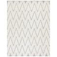 thumbnail image 1 of SAFAVIEH Natura Paula Zig-Zag Area Rug, Ivory/Black, 9' x 12', 1 of 9