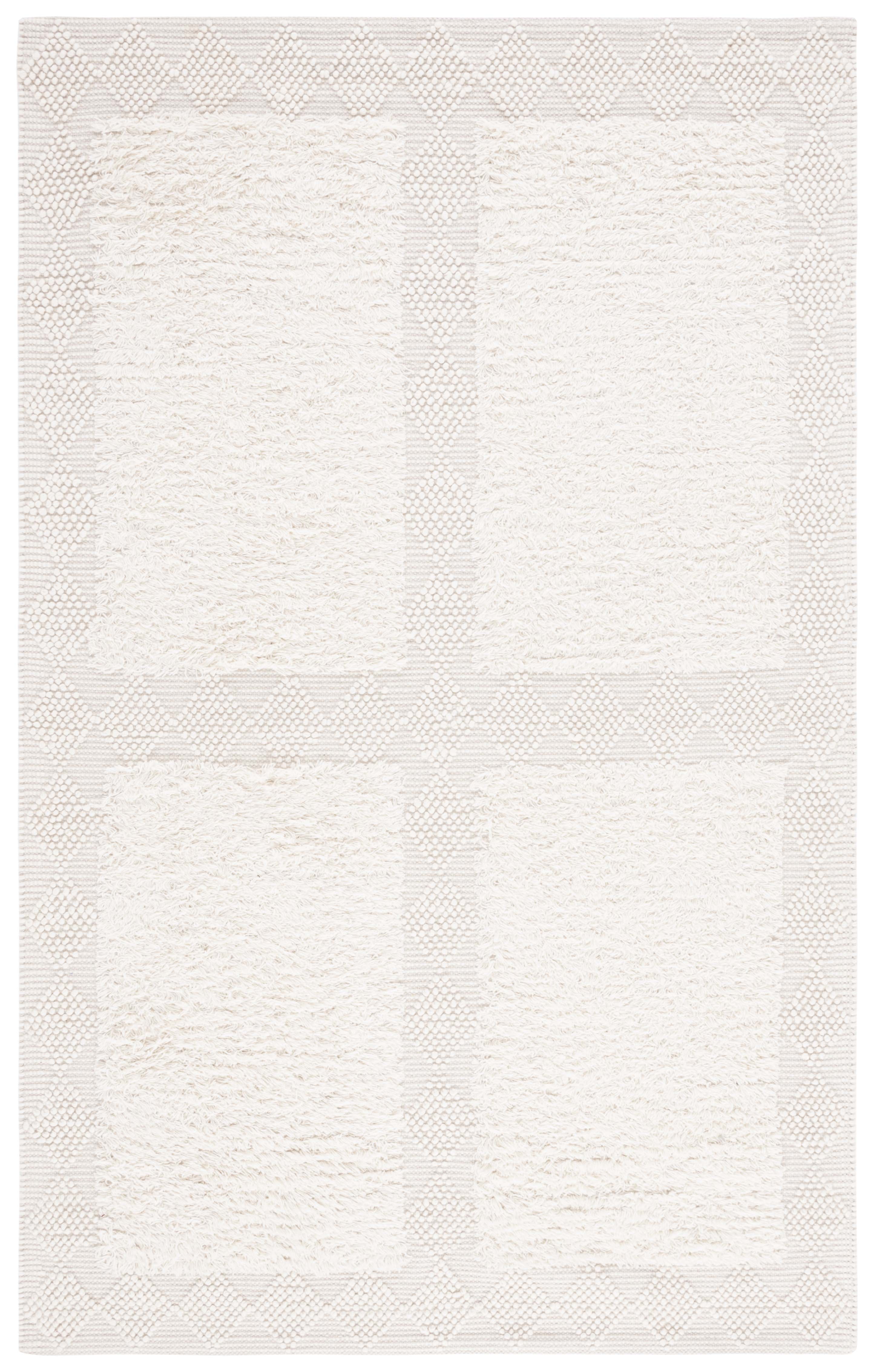 SAFAVIEH Natura Raleigh Geometric Area Rug, Ivory, 6' x 9'