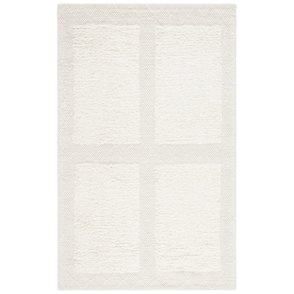 SAFAVIEH Natura Raleigh Geometric Area Rug, Ivory, 6' x 9'