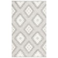 thumbnail image 1 of SAFAVIEH Natura Regena Diamond Area Rug, Grey/Ivory, 4' x 6', 1 of 7