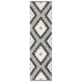 thumbnail image 1 of SAFAVIEH Natura Regena Diamond Runner Rug, Black/Ivory, 2'3" x 8', 1 of 7