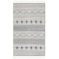thumbnail image 1 of SAFAVIEH Natura Renee Geometric Wool Area Rug, Ivory/Navy, 5' x 8', 1 of 8