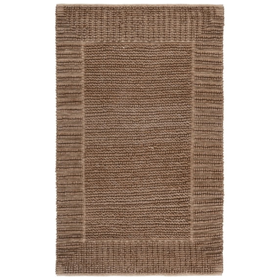 SAFAVIEH Natura Robena Bordered Area Rug, Brown, 8' x 10'