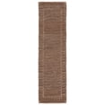 thumbnail image 1 of SAFAVIEH Natura Robena Bordered Runner Rug, Brown, 2'3" x 8', 1 of 9