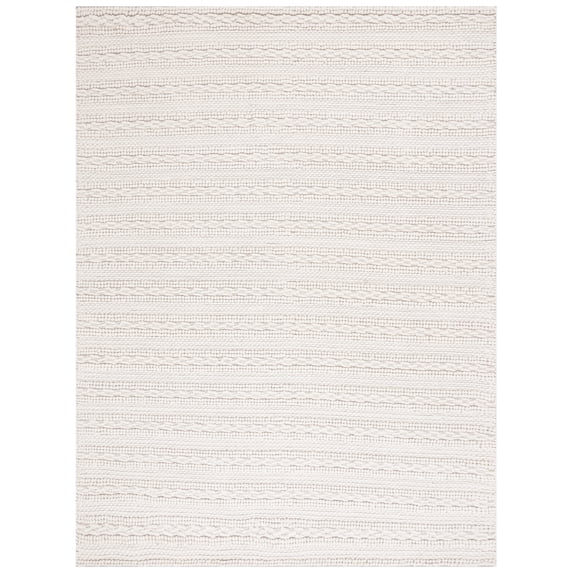 SAFAVIEH Natura Rosaline Striped Area Rug, Ivory, 8' x 10'