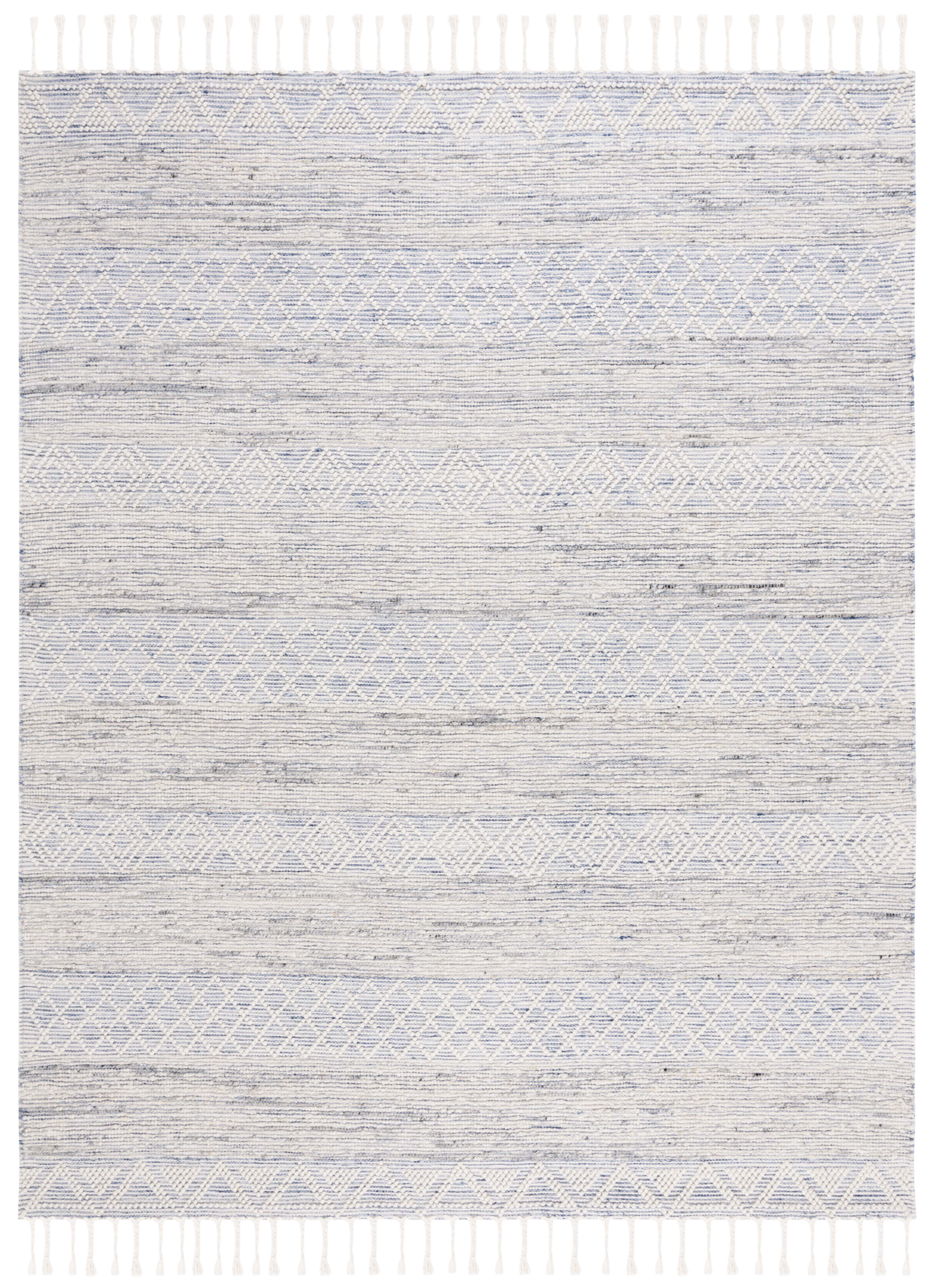 SAFAVIEH Natura Roza Southwestern Area Rug, Ivory/Blue, 8' x 10'
