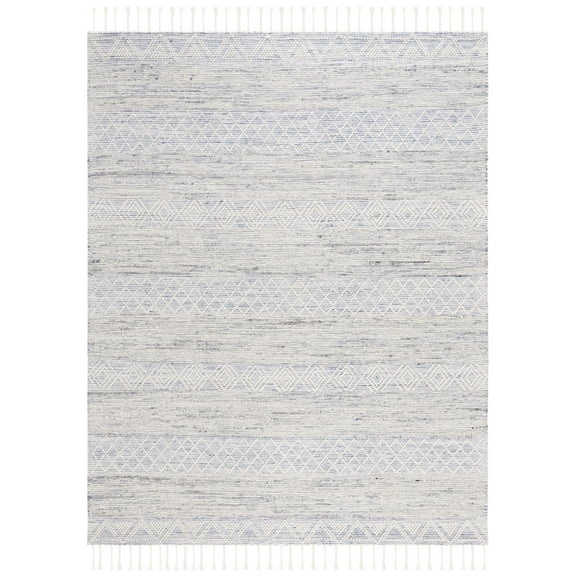 SAFAVIEH Natura Roza Southwestern Area Rug, Ivory/Blue, 8' x 10'