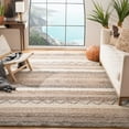 thumbnail image 1 of SAFAVIEH Natura Rylan Braided Striped Wool Area Rug, Beige, 11' x 15', 1 of 5