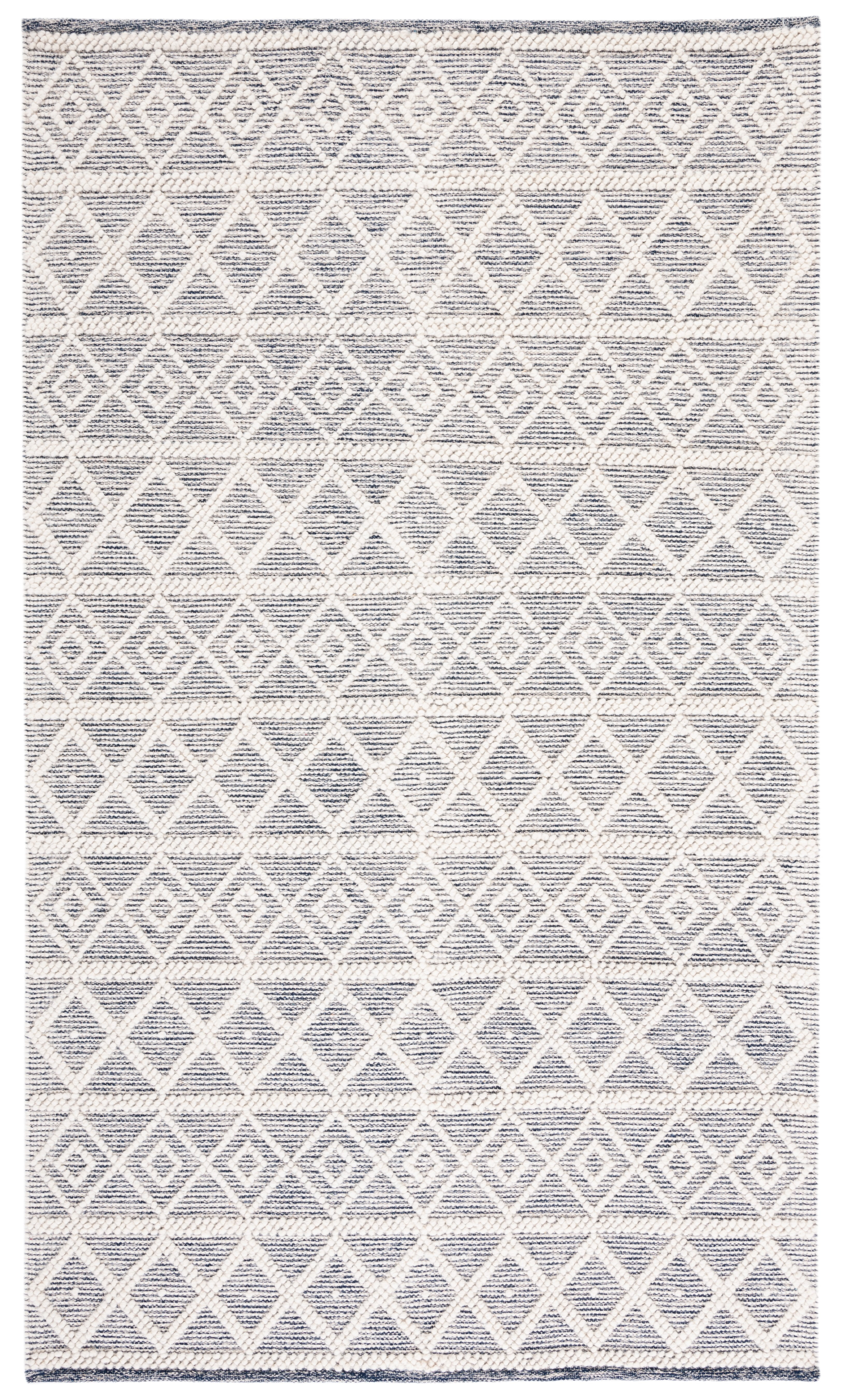 Ivory Coast Hand-Tufted Wool & Cotton 8' x 10' Braided Rug