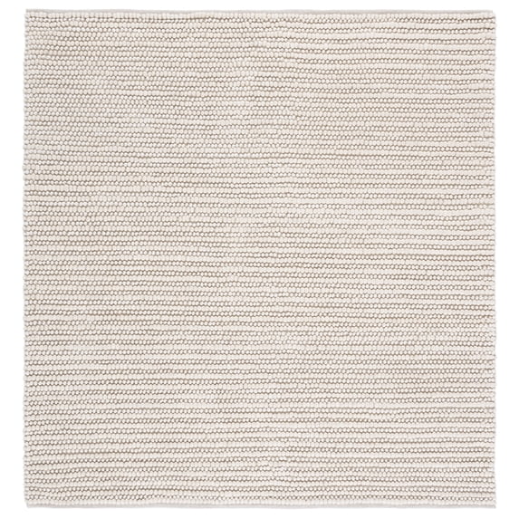 SAFAVIEH Natura Shannon Geometric Area Rug, Beige/Ivory, 6' x 6' Square