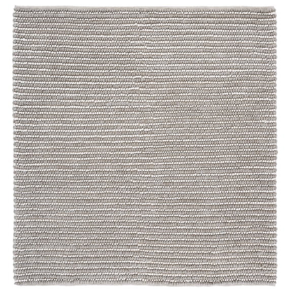 SAFAVIEH Natura Shannon Geometric Area Rug, Gray/Ivory, 6' x 6' Square