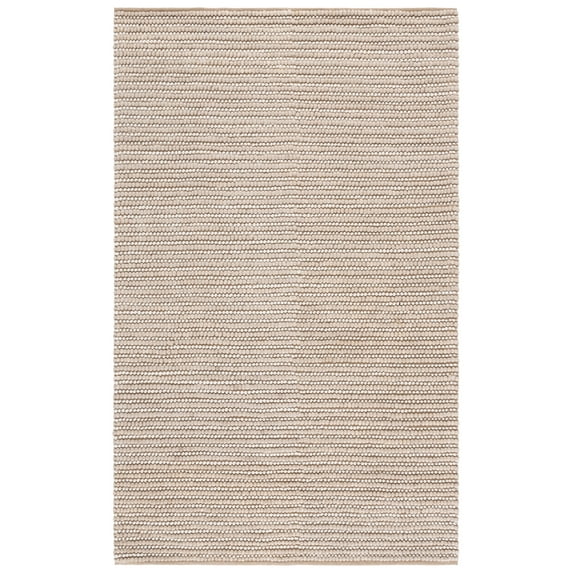 SAFAVIEH Natura Shannon Geometric Area Rug, Taupe/Ivory, 5' x 8'