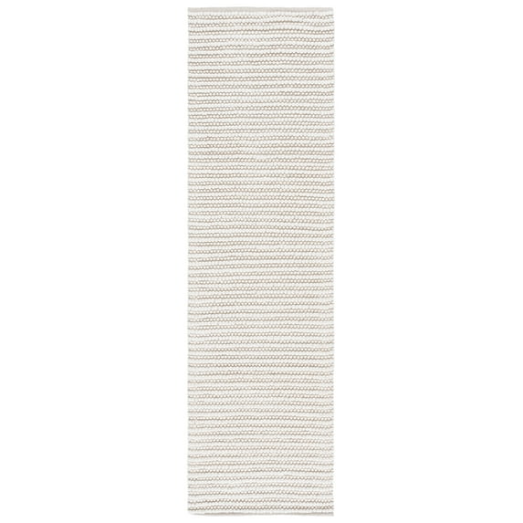 SAFAVIEH Natura Shannon Geometric Runner Rug, Ivory, 2'3" x 8'