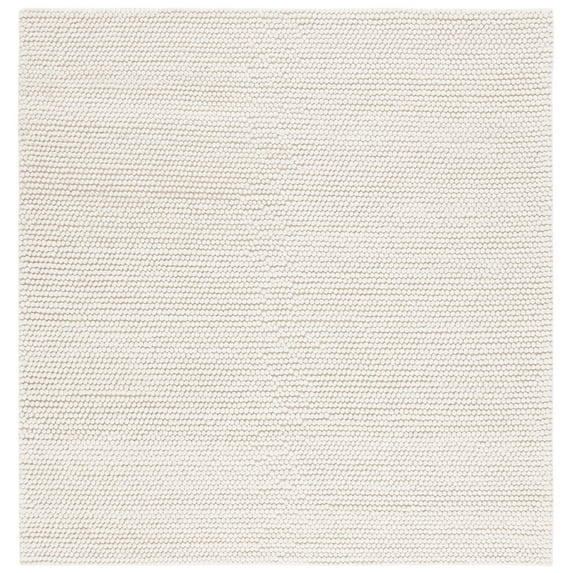 SAFAVIEH Natura Shelby Abstract Area Rug, Ivory, 6' x 6' Square