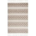 thumbnail image 1 of SAFAVIEH Natura Siofra Geometric Striped Area Rug, Ivory/Brown, 8' x 10', 1 of 8