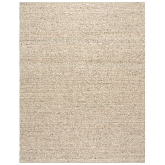 SAFAVIEH Natura Stephanie Distressed Wool Area Rug, Beige, 8' x 10'