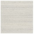 thumbnail image 1 of SAFAVIEH Natura Stephanie Distressed Wool Area Rug, Light Gray, 6' x 6' Square, 1 of 8