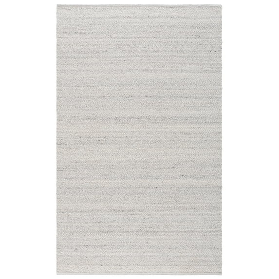 SAFAVIEH Natura Stephanie Distressed Wool Area Rug, Taupe/Gray, 4' x 6'